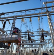 蒙东通辽库伦旗农村能源革命试点县项目66千伏送出工程顺利投运